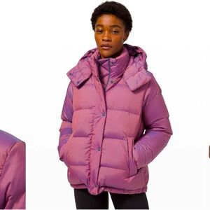 Lululemon Wunder puff jacket size 4